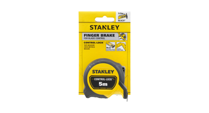 Rolmaat stanley control-lock 5 meter 19mm(3253560372316)