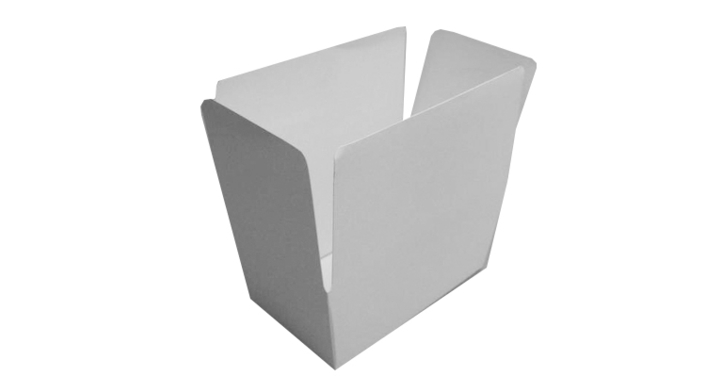 Ballotin, 250 gram, glanzend wit (100 stuks)