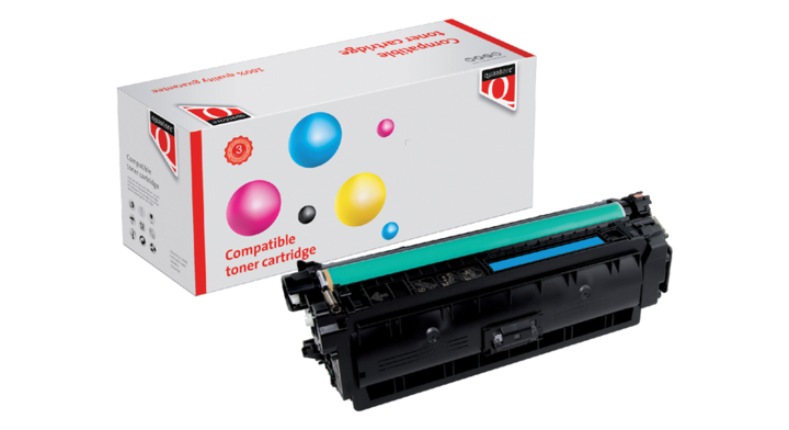 Tonercartridge Quantore alternatief tbv hp 508a cf361a 5k blauw