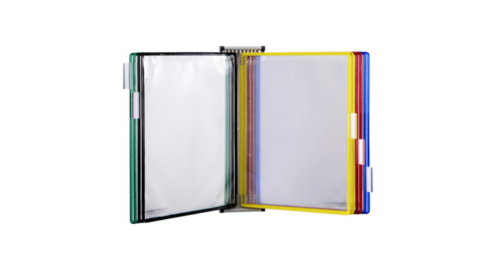 Zichtpanelensysteem wand tarifold metaal a4 ass(414109)