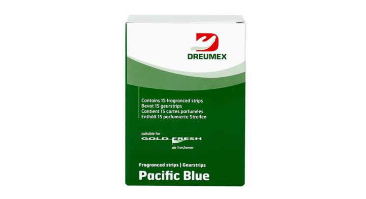 Dreumex Gold | Luchtverfrisser | 15 Geurstrips | Pacific Blue | 99900001008 (1 pak)