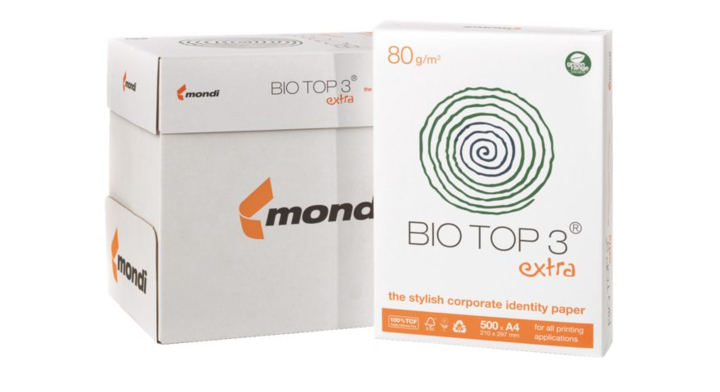 Kopieerpapier biotop 3 a4 80gr naturel