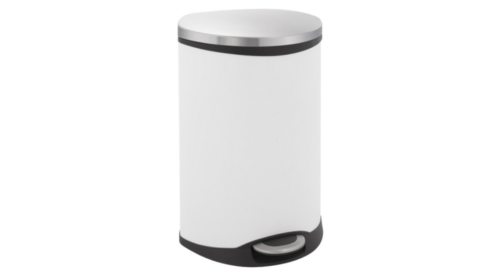 Shell Bin EKO, pedaalemmer, 50 liter, wit, VB 921850