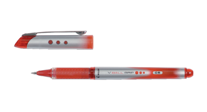 Rollerpen pilot v-ball grip bln-vbg-5 0.3mm rood