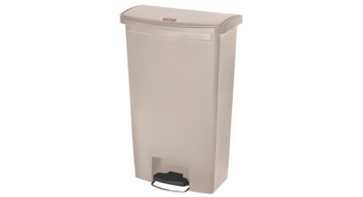 Rubbermaid, Slim Jim pedaalemmer, 68 liter, beige, VB 223941