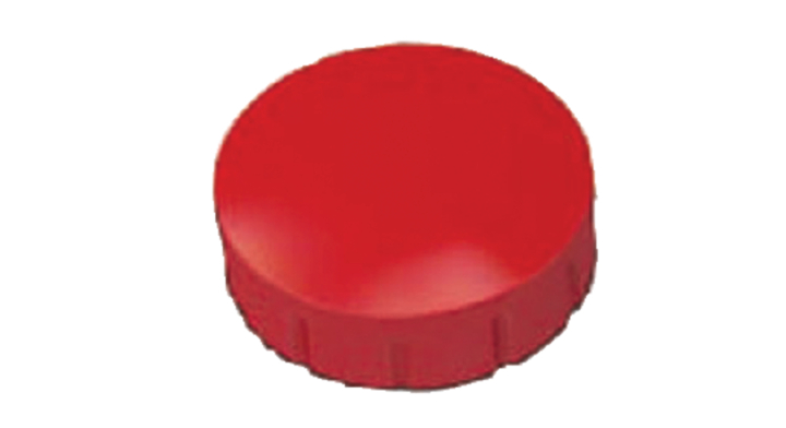 Magneet maul solid 15mm 0.15kg rood(6161525)