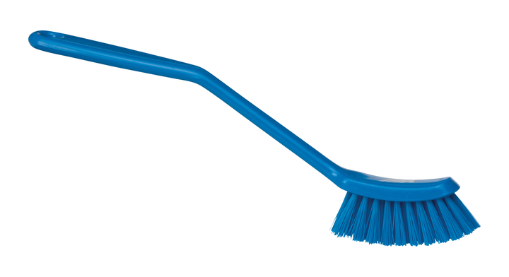 Vikan, afwasborstel smal, 29cm, blauw, 42873 (1 stuk)