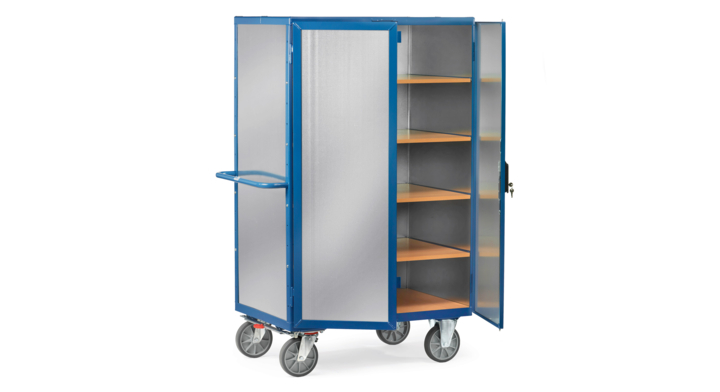 Kastwagen staalplaat, 1000x680mm Draagverm. 750kg
