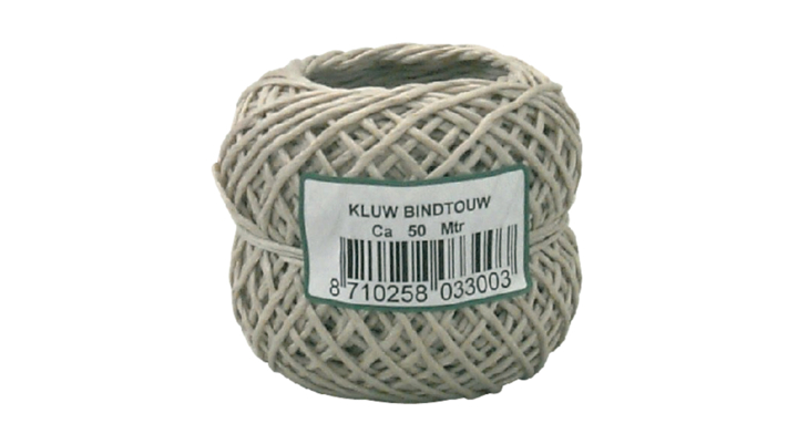 Vlastouw 2 draads 50gr ca 50mtr