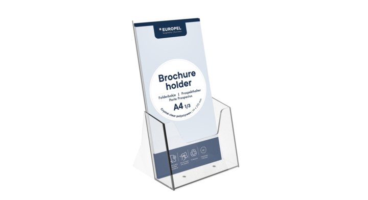 Folderhouder opus 2 1/3 a4 acryl(350070)