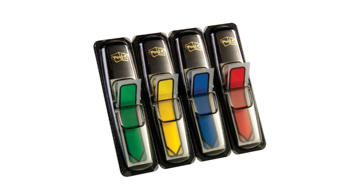 Indextabs 3m post-it 684arr3 pijlvorm ass