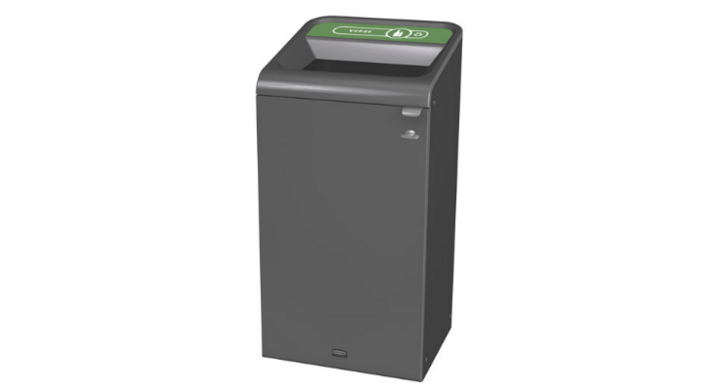 Rubbermaid Configure, modulaire afvalscheidingsbak, 87 liter, VB 500442 | glas Frans