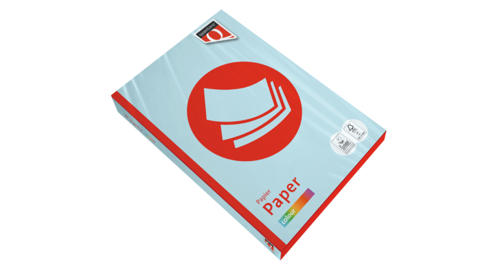Kopieerpapier quantore colour a4 80gr lichtblauw(129253)