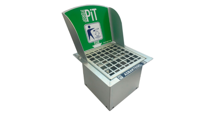 The Droppit Comfort Classic, asbaktegel 30x30cm, VB 709007