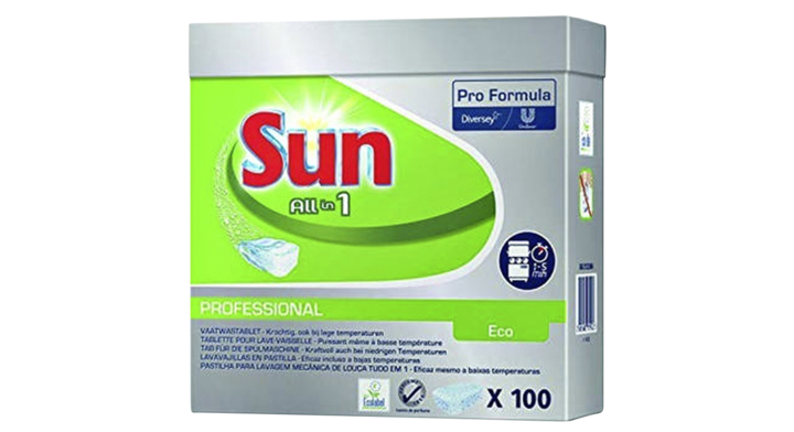 Sun Professional All-in-One Eco, 100 vaatwastabletten, 7522969
