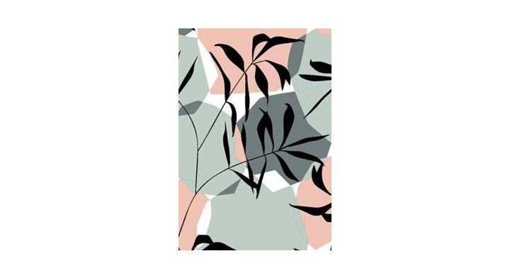 Cadeaupapier, 50cm x 200m, K601925/6, Beautiful Dots Leaves