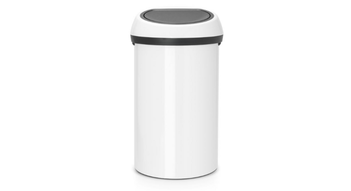 Brabantia, Touch Bin, 60 liter, wit, VB 108686