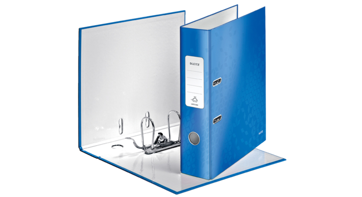 Ordner leitz wow 180graden 1005 80mm blauw(10050036)
