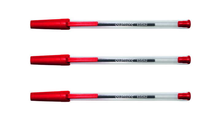 Balpen quantore stick rood