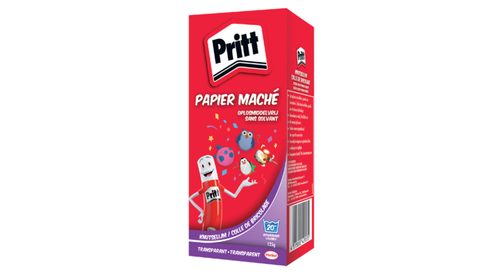 Lijm pritt papier mache 125gr(2216727)
