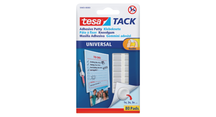 Kleefpad tesa tack kneedgum 80 stuks(59405-00000-00)