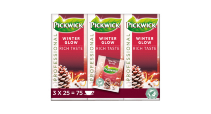 Pickwick Professional, thee, 2 gram, wintergloed, 4016827 (25 stuks)
