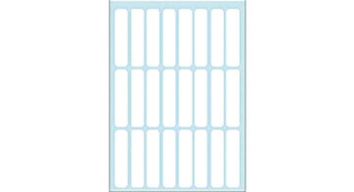 Etiket herma 3724 8x36mm wit 168st