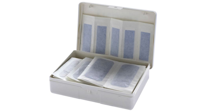 FixFirst, pleisterdoos, detecteerbaar assortiment, 33198 (120 stuks)