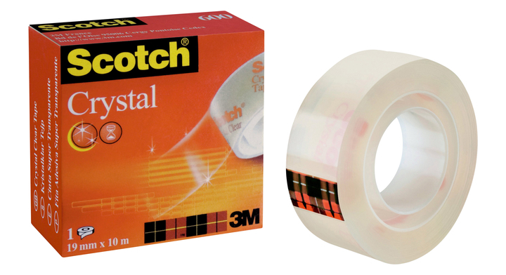 Plakband 3m scotch 600 19mmx10m