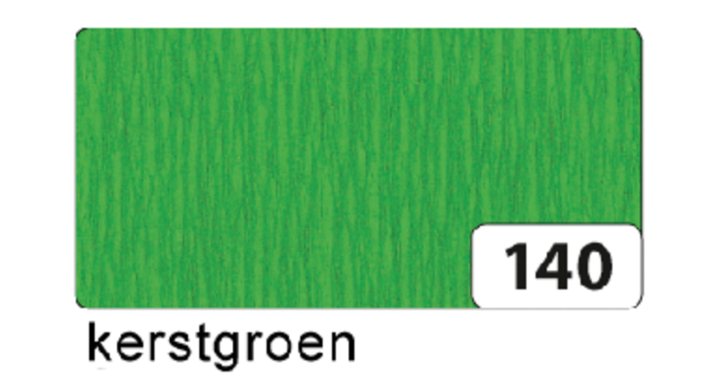 Crêpepapier folia 250x50cm nr140 kerstgroen(822140)