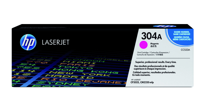 Tonercartridge hp cc533a rood