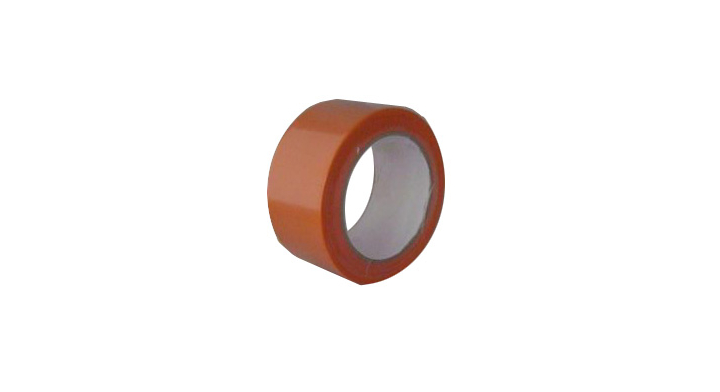 Afplaktape, PVC/Solvent, 50mm x 33m, oranje