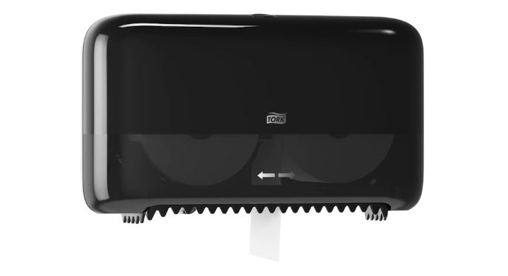 Tork OptiServe | Mid-Size Toiletpapier Dispenser | Hulsloos | T7 | Zwart | 558048