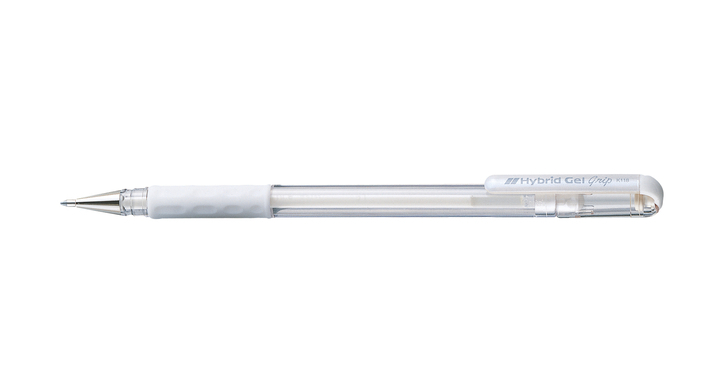 Gelschrijver pentel k180 wit