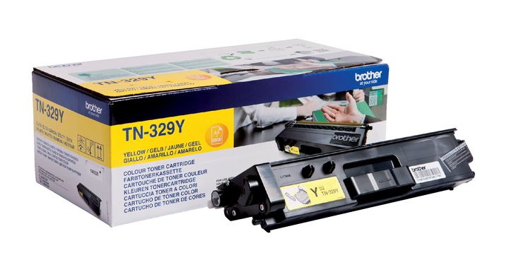 Toner brother tn-329 6k geel(tn-329y)