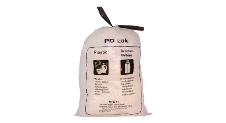 Vuilniszak | LDPE | 60x81cm | 60 Liter | T20 | Wit (50 rollen x 10 zakken) - afvalstroom PD