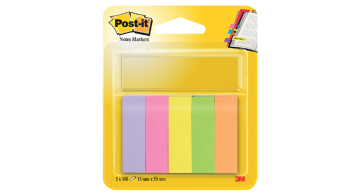 Memoblok 3m post-it 670-5 15x50mm ultra(670-5)