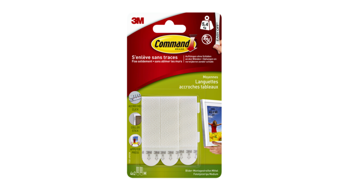 Bevestigingsstrip command 3m 17201c(17201c)