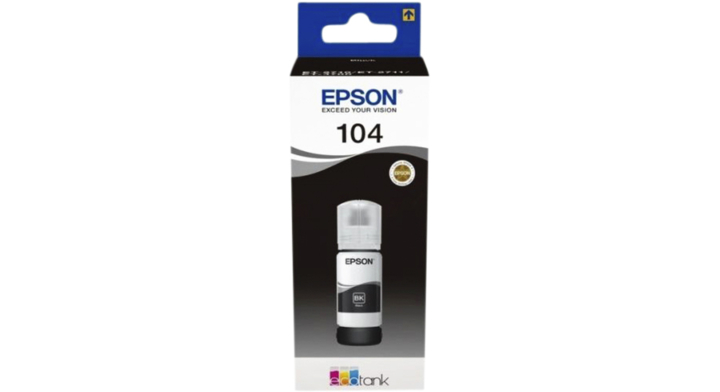 Navulinkt epson 104 t00p140 zwart(3100458)