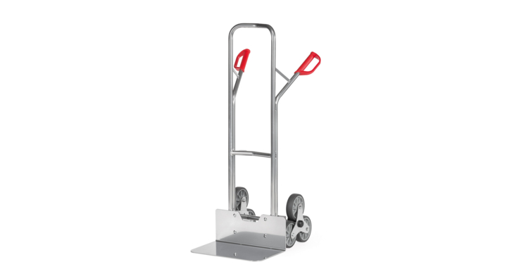Trappensteekwagen, 300x480mm Draagverm. 200kg Rubber banden