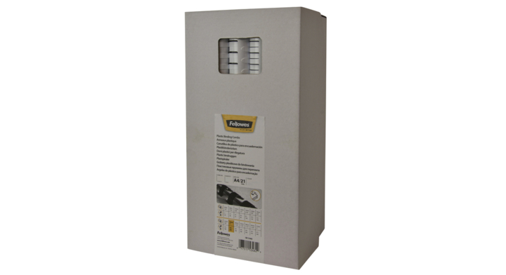 Bindrug fellowes 8mm a4 wit(5345406)