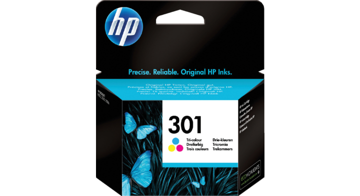 Inkcartridge hp ch562ee no 301 tri-colour(ch562ee)