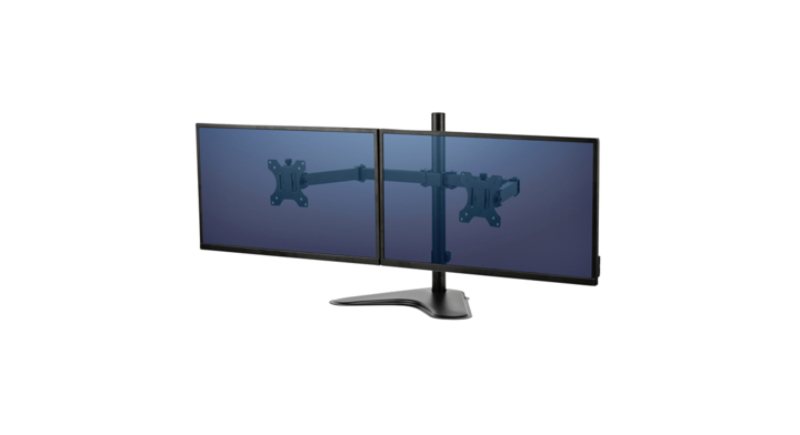 Monitorarm fellowes prof series vrijstaand dubbel(8043701)