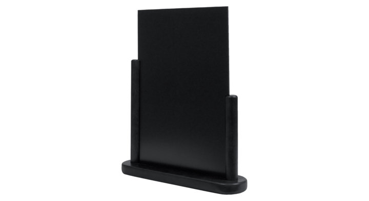 Krijtbord securit 32cmx28cmx7cm zwart hout(ele-bl-la)
