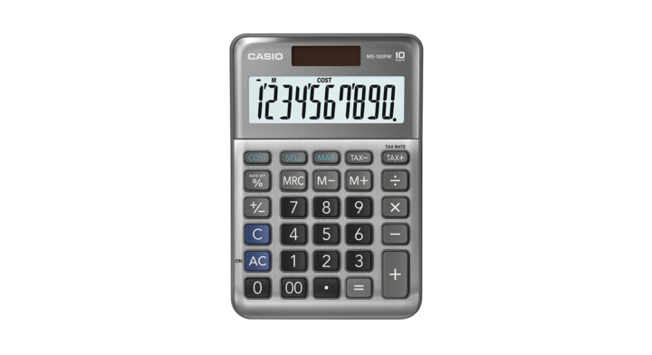 Rekenmachine casio ms-100fm(ms-100fm)