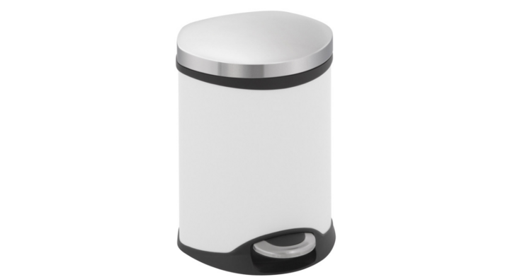 Shell Bin EKO, pedaalemmer, 6 liter, wit, VB 921806