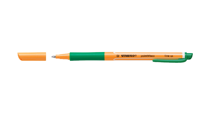 Rollerpen stabilo pointvisco groen