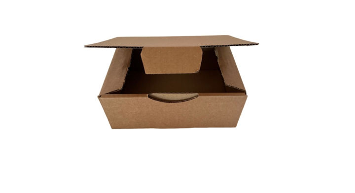 Postdoos bruin e-golf formaat 350x220x130mm(443317)