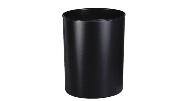 Vuurbestendige papierbak, 20 liter, zwart, VB 182219