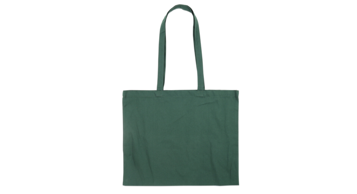 Cotton tote bag, 50x42cm, army green (100 Stuks)